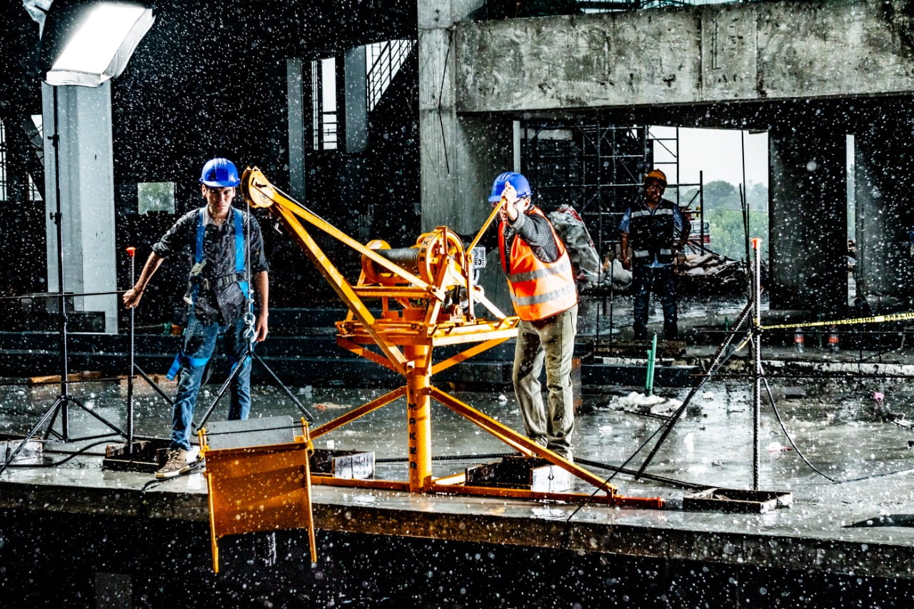 Malacate Maker en Obra