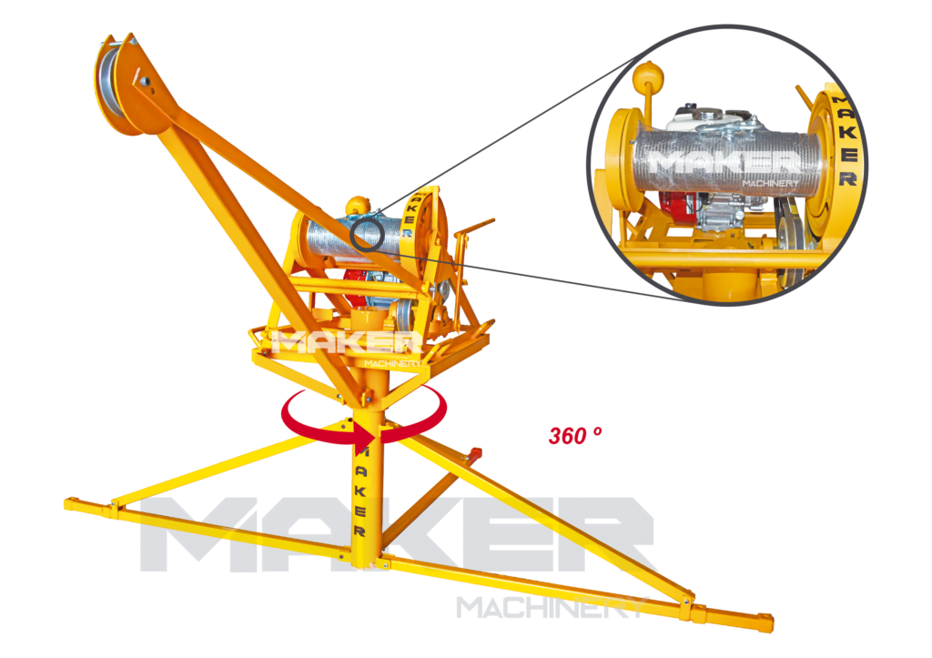 Carrete Malacate Maker
