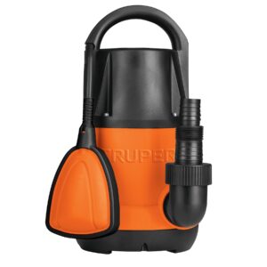 Bomba sumergible plástica para agua limpia 1/2 HP