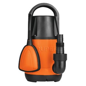 Bomba sumergible plástica para agua limpia 1 HP